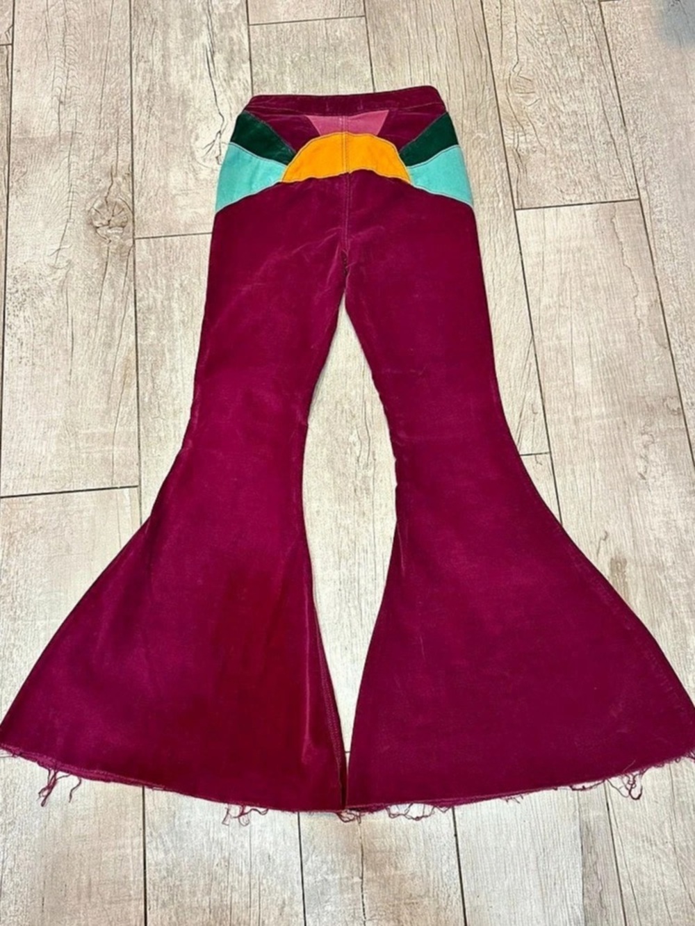 Free People We The Free Ray of Sunshine Cord Flare Jeans 27 Like New - Picture 6 of 12